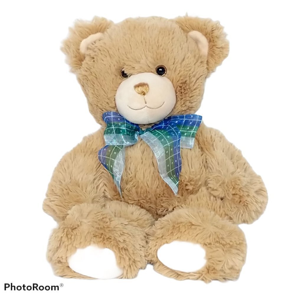 First & Main Brown Teddy Bear Plush 12.5"